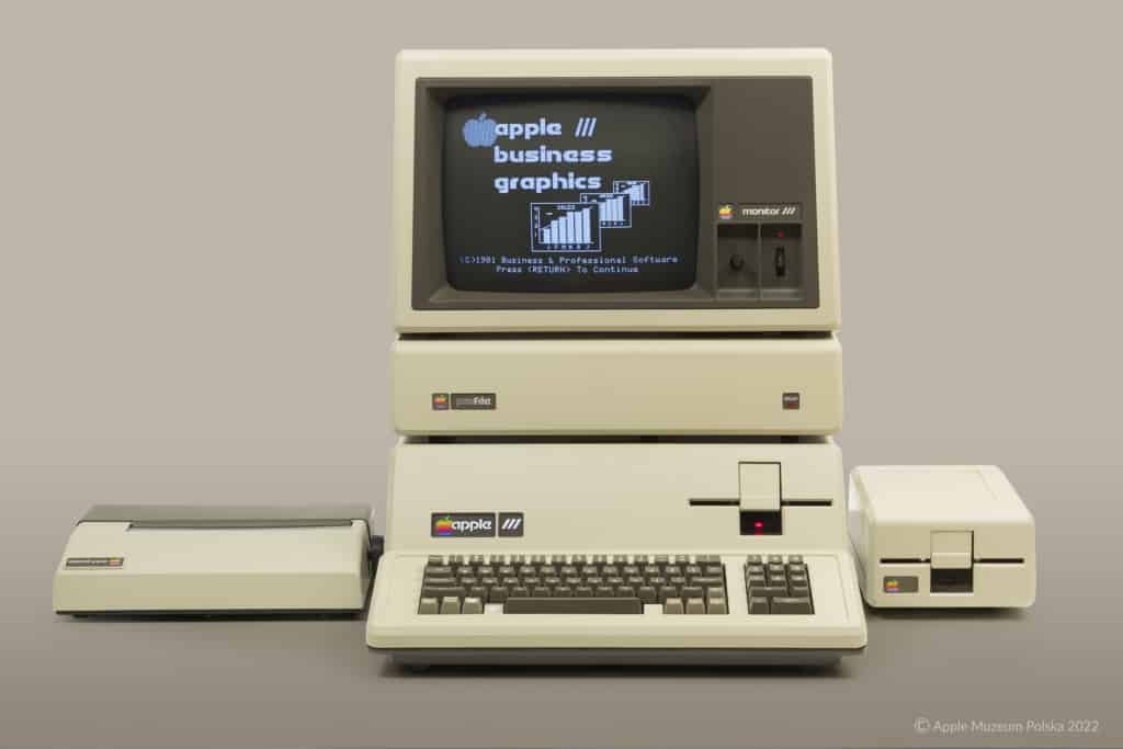 Apple III Computer with ProFile, Monitor III, Silentype, and Disk III