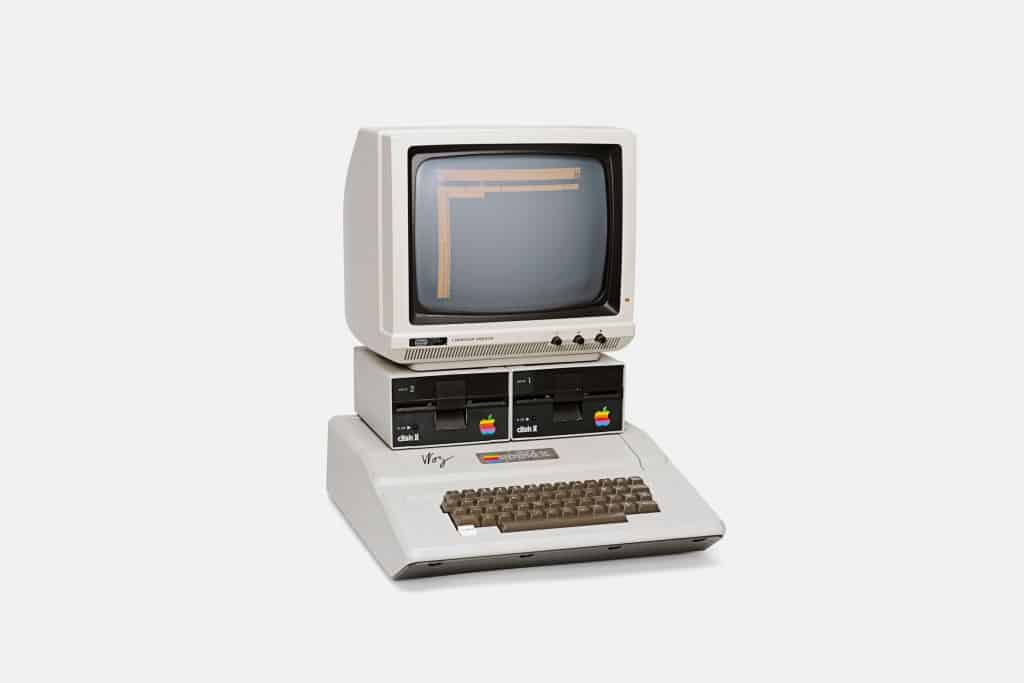 Apple II Computer with Steve Wozniak's Signature