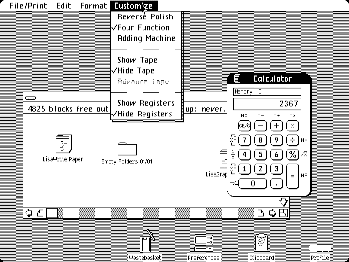 Lisa OS 3.1