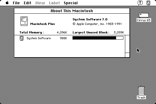 System Software 7.0