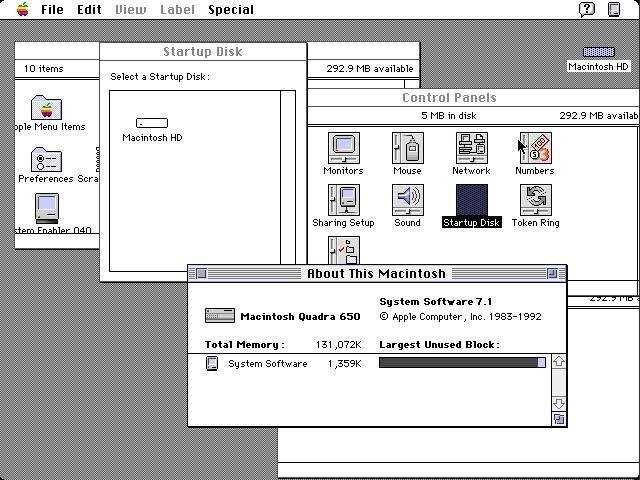 System Software 7.1