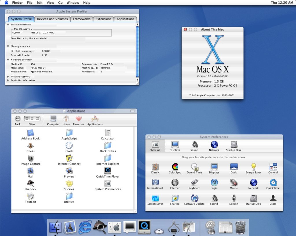 Mac OS X 10.0