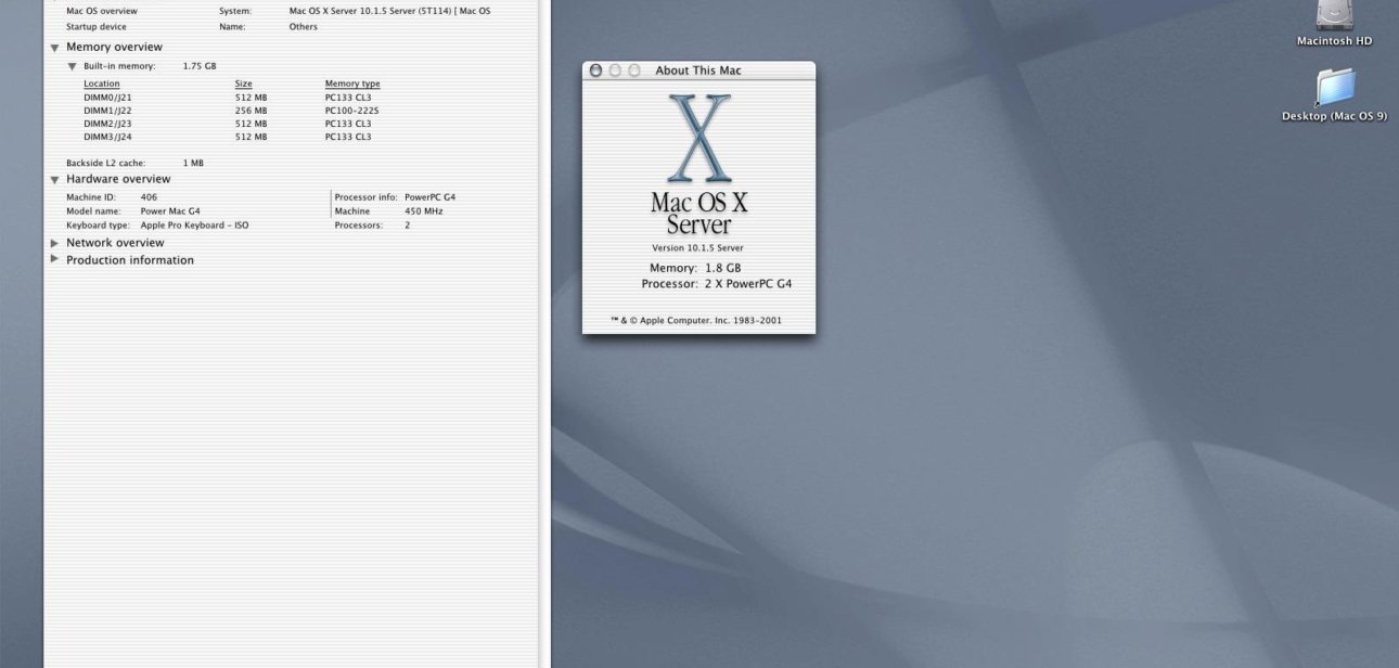Mac OS X Server 10.1.5