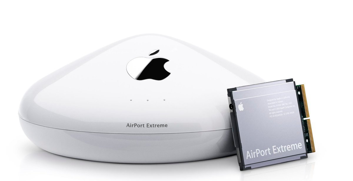 AirPort Extreme Base Station and AirPort Extreme Card