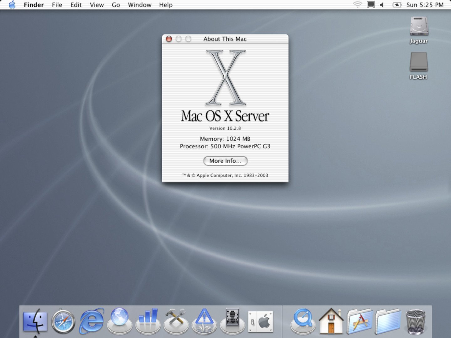Mac OS X Server 10.2 Jaguar
